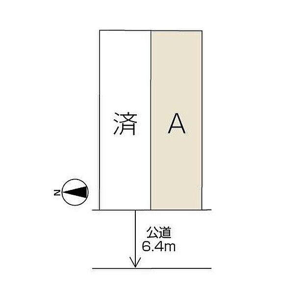 【全体区画図】買い物、学校や保育園も徒歩10分圏内に点在し、暮らしやすい住環境♪