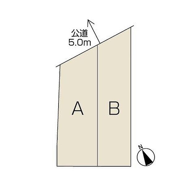 【全体区画図】プライバシー性に配慮した南庭を設置。周囲からの視線を気にせず過ごしやすく、お子さまの外遊びやガーデニングなど、暮らしに合わせて多彩に活用できます。