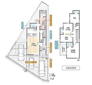 3LDK＋フリースペース＋WIC＋ランドリールーム＋玄関クローク 