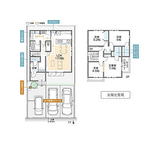 4LDK＋WIC＋玄関クローク 