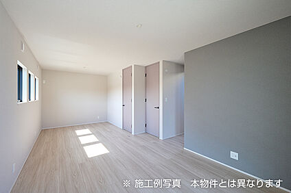主寝室・洋室（施工例写真）