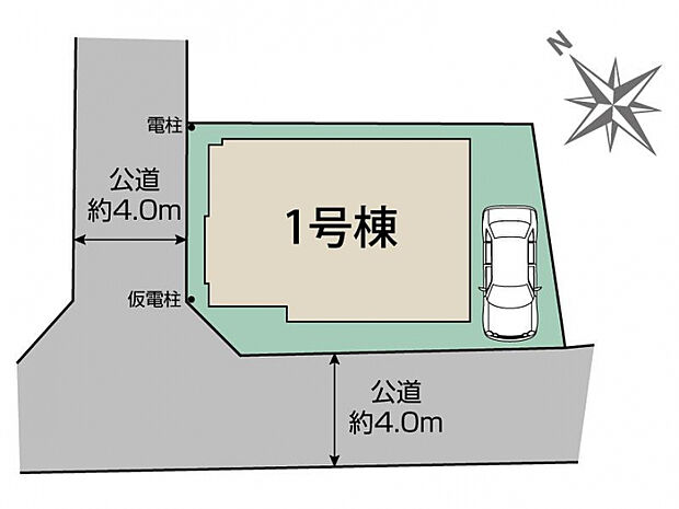 川口市差間1棟 区画図