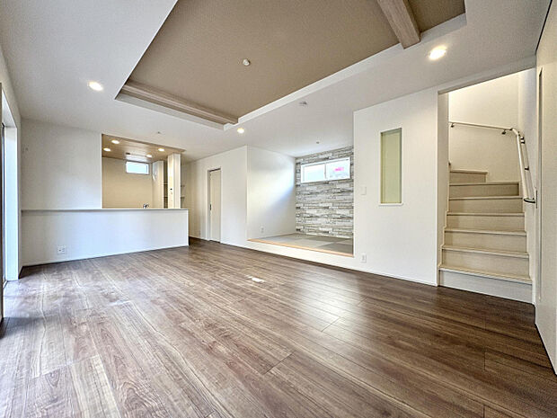 【7号棟/タタミコーナー含むLDK（21.0帖）】　