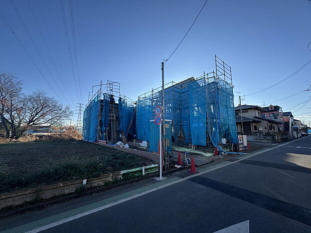【外観写真】　西武新宿線「東村山」駅まで徒歩18分、西武西武園線「西武園」駅まで徒歩9分！全3家族の新たな分譲地が誕生しました。魅力が異なる3～4LDKのプランから、お好きな住まいをお選びいただけます。