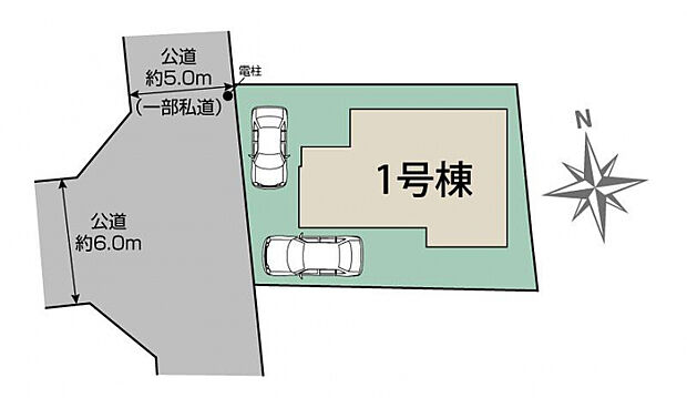 東久留米市花小金井弥生1棟 区画図