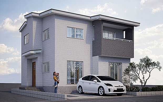 完成予想図:外観(3号棟)