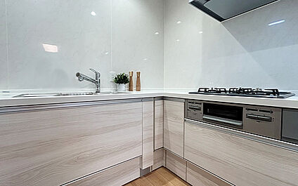 現地写真:キッチン(1号棟)