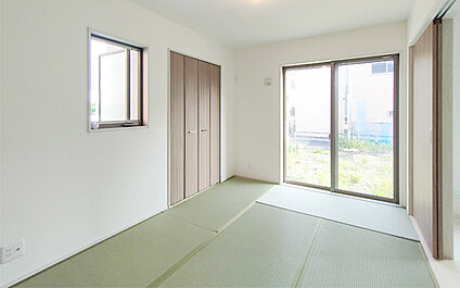 当社分譲施工例:洋室畳敷き