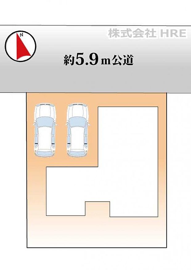 【4LDK】カースペース2台、間取りも敷地もゆとりの限定1棟。