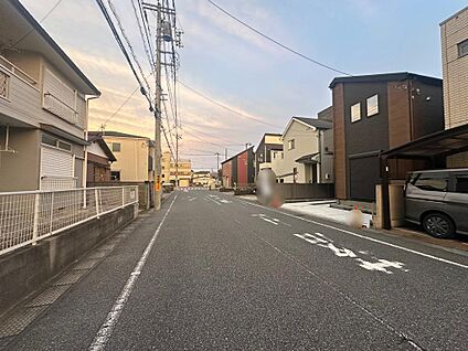 前面道路