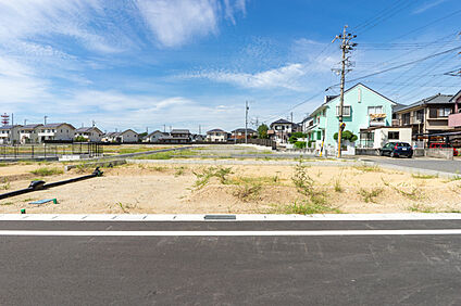 現地写真　トヨタホームの注文住宅用地