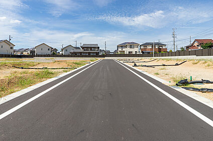 現地写真　トヨタホームの注文住宅用地