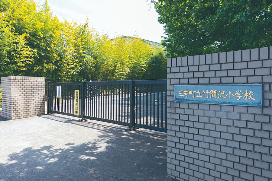 【学校】竹間沢小学校（現地より徒歩8分）