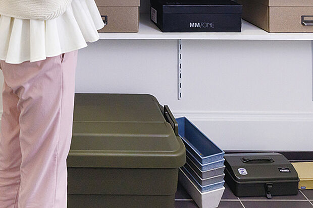 【【2WAY土間収納】】アウトドア用品やベビーカー、雨具なども汚れを気にせずさっと収納できる便利な土間空間。ライフスタイルにあわせて多目的に利用可能です。※号棟により採用状況が異なります。※画像はイメージです。