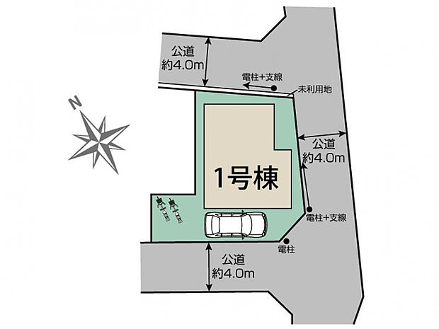 東村山市諏訪町1丁目1棟 区画図