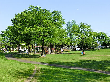 北野台中央公園 632m