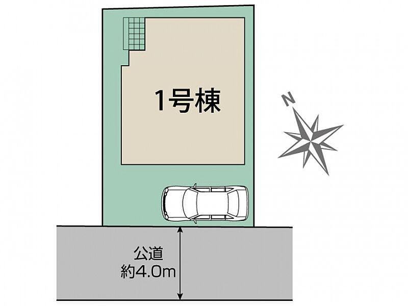 座間市南栗原5丁目1棟 区画図