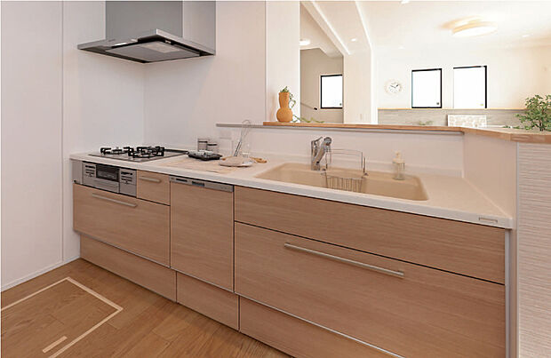 戸を閉めれば趣味や自分時間に没頭できる空間になり、戸を開ければ家族のそばで寛げる空間になる、フレキシブルに使えるスペース。