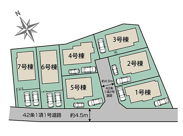 横浜市旭区下川井町7棟 区画図