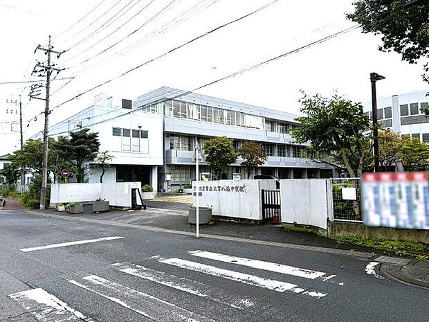 大宮八幡中学校（約750m）