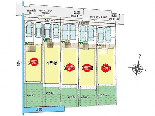 小田原市曽比 区画図