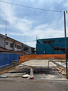 2号棟　現地写真　これから基礎工事となります。完成が楽しみな