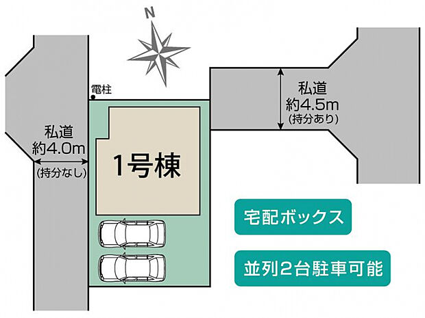 相模原市緑区西橋本4丁目1棟 区画図