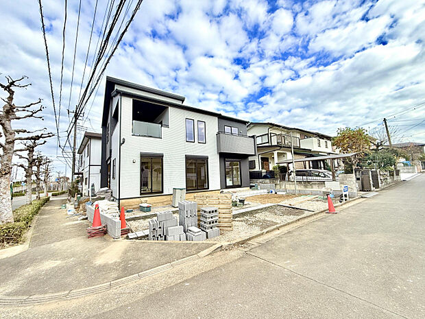 外観写真　耐震等級3を取得！様々な税制優遇を受けることができる長期優良住宅です。