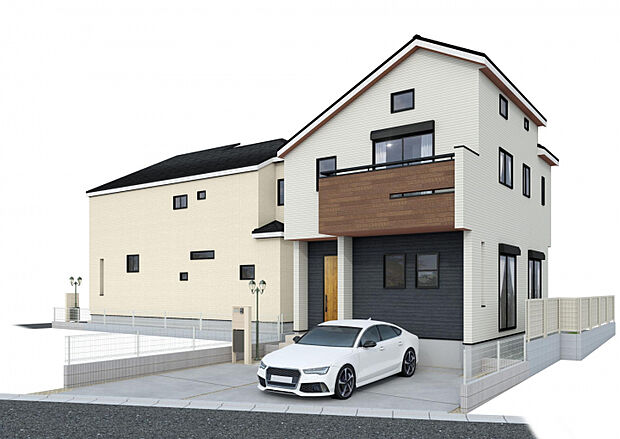 完成予想図（2号棟）　