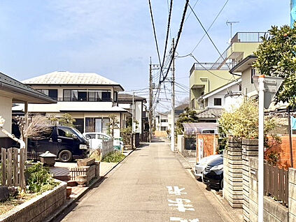前面道路含む現地写真