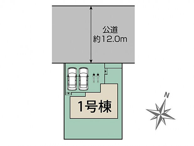 八王子市北野台2丁目1棟 区画図