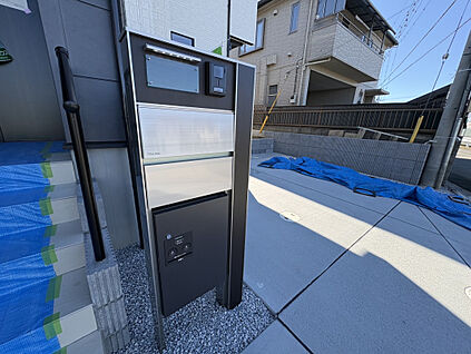 【ポスト付きインターホン】