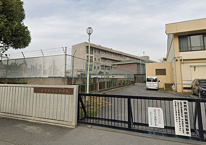 大石中学校 1100m