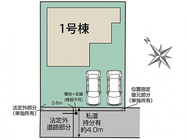 さいたま市岩槻区西町5丁目1棟 区画図