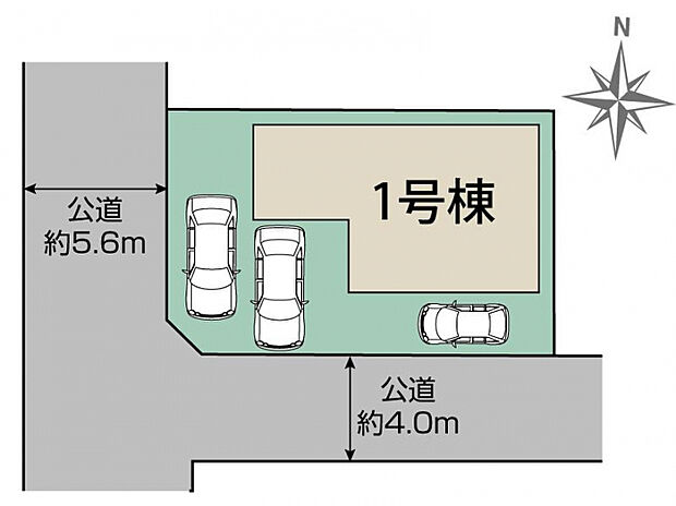 磐田市一言1棟 区画図