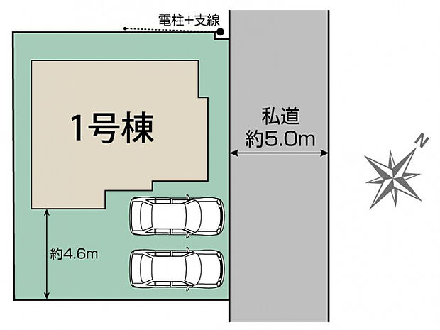 野田市山崎1棟 区画図