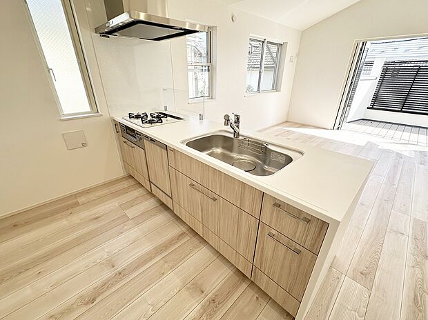 施工例 革新的なデザインと優れた機能性は毎日欠かせないキッチンワークに歓びをプラス