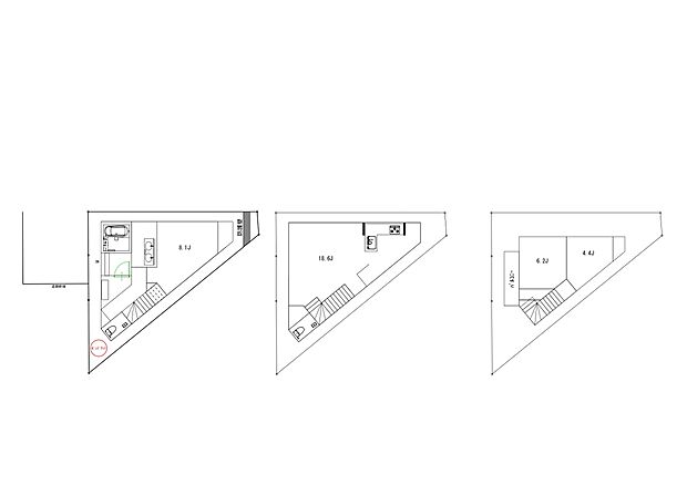 【建物参考プラン】土地価格5,490万円 建物参考プラン価格3,100万円(税込) 総額8,590万円(税込) 土地面積約58.62m2 建物面積約91m2
