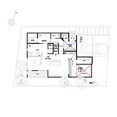 50坪の敷地に建つ 3LDK 和モダン邸宅 その他