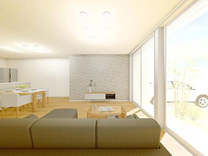 建物プラン例【人気の平屋プランLDKイメージ】