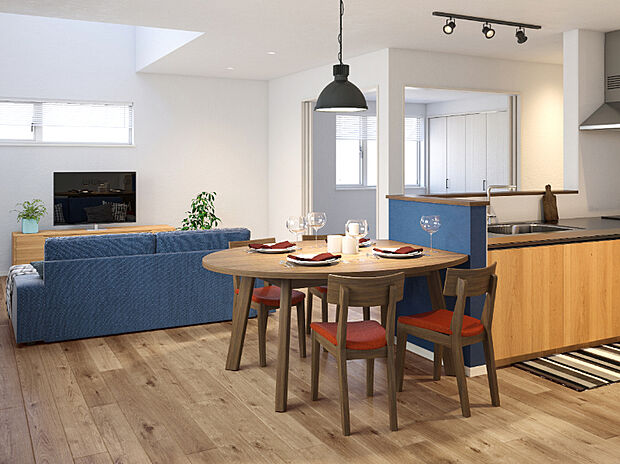 【【建築プラン例】】※3号地
建物面積：106.00m2
建物代金：2630万円(税込)
※杭工事、分水工事、諸費用別途
※設計プランの参考一例であって、当該プランの採用可否は任意です。