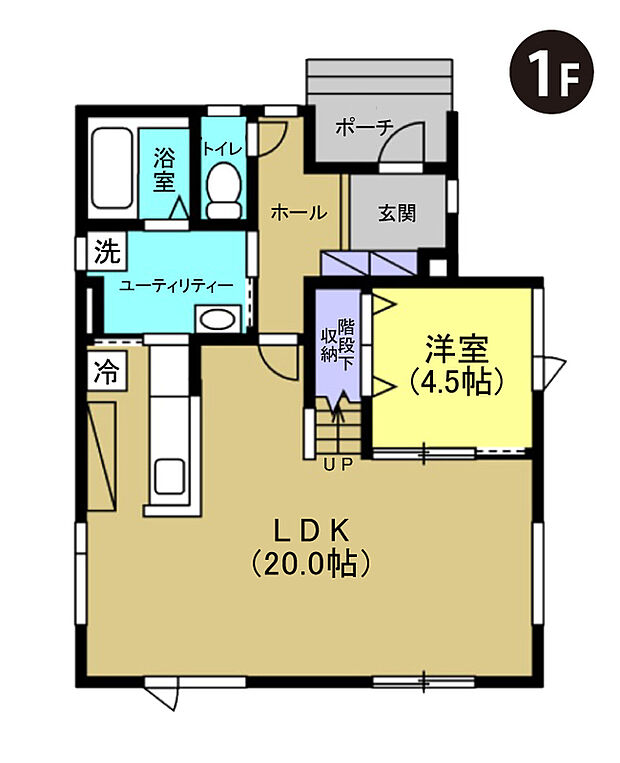 【【建築プラン例】】建物面積：112.21m2
建物代金：2750万円(税込)
※杭工事、分水工事、諸費用別途
※設計プランの参考一例であって、当該プランの採用可否は任意です。