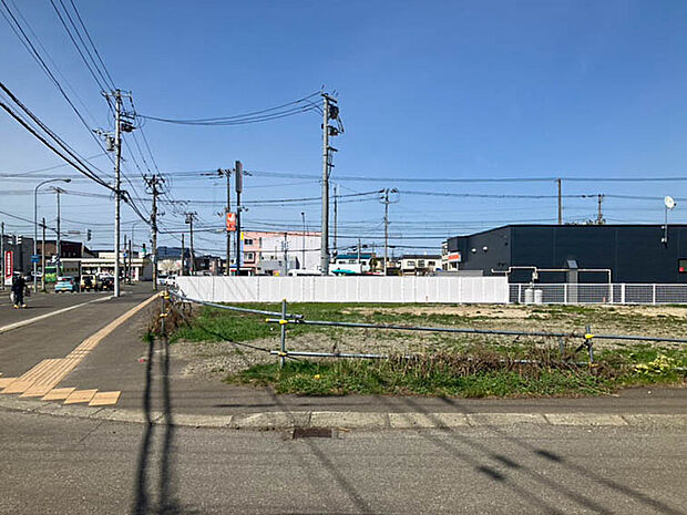 【【現地写真】】土地面積は約41坪のゆとりある広さ。敷地を有効活用でき、暮らしやすさを高める整形地です。
(2026年5月撮影)
