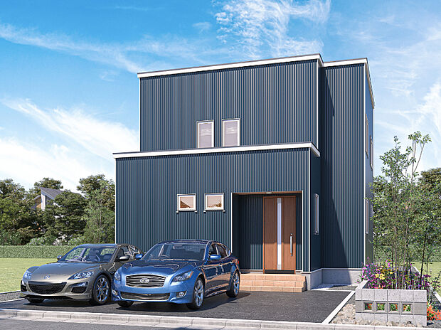【【建築プラン例】】建物面積:112.21m2
建物代金:2750万円(税込)
※杭工事、分水工事、諸費用別途
※設計プランの参考一例であって、当該プランの採用可否は任意です。