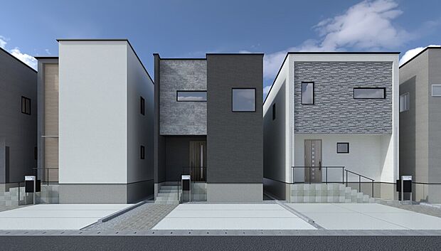 【No.3】ブラックを基調としたシンプルな中にも温もりを感じられる邸宅
2階には将来的に分割可能な居室があり、家族構成の変化に合わせてご活用いただけます。