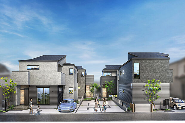 統一感のある美しい景観