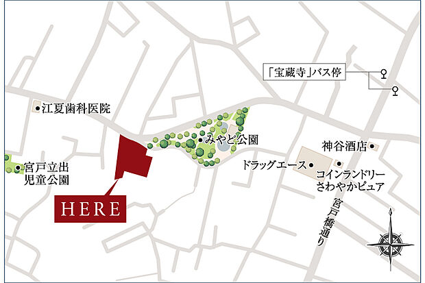 周辺拡大図