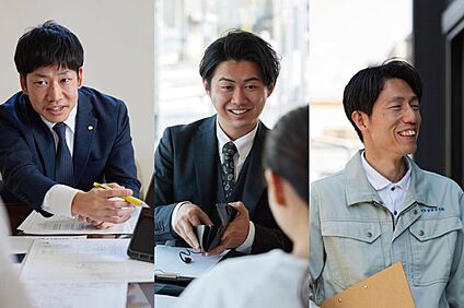 【こだわりの自社設計・施工の一貫体制】