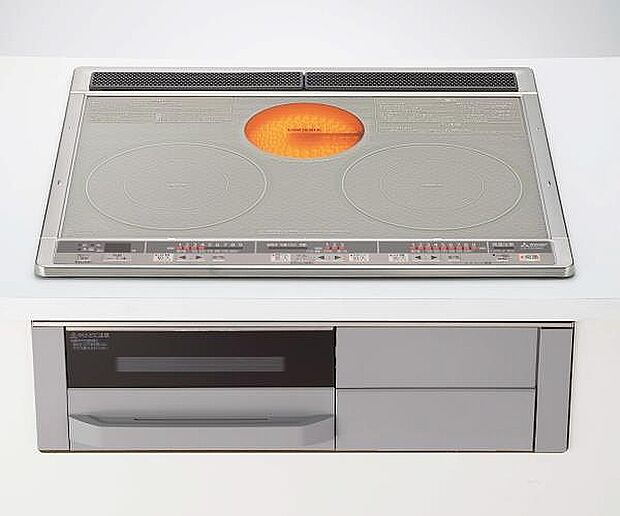 【【クリナップ】IHクッキングヒーター】炎を使わずに鍋そのものを発熱。高火力からトロ火までどんなお料理にも対応できるIHクッキングヒーター