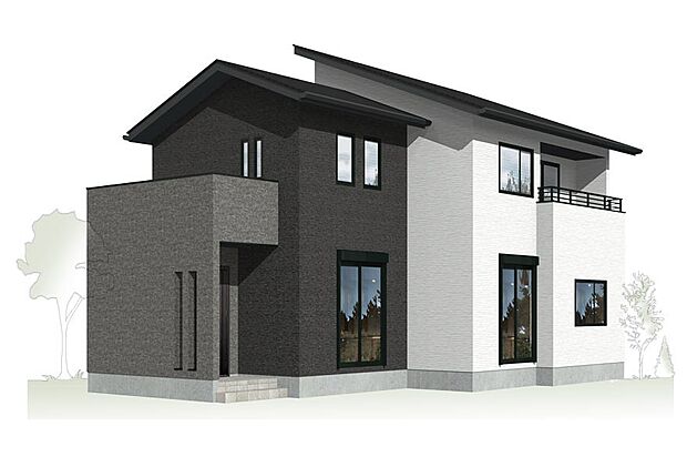 【完成予想図(外観)】3号棟 外観完成予想図